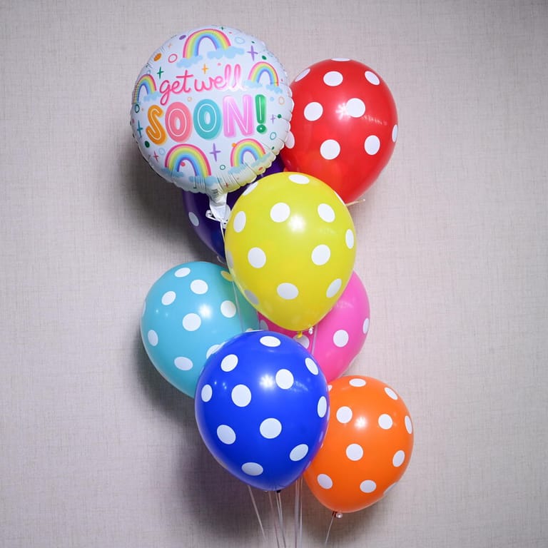 Get Well Soon Helium Balloons Set-A1058 - Image 2