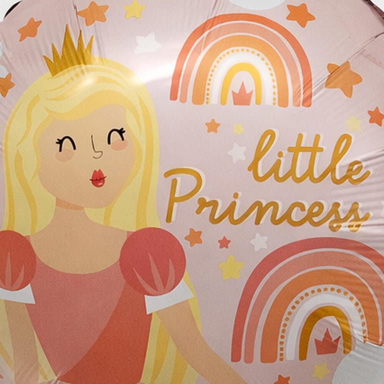 Little Princess Helium Foil Balloon-A1619 - Image 2