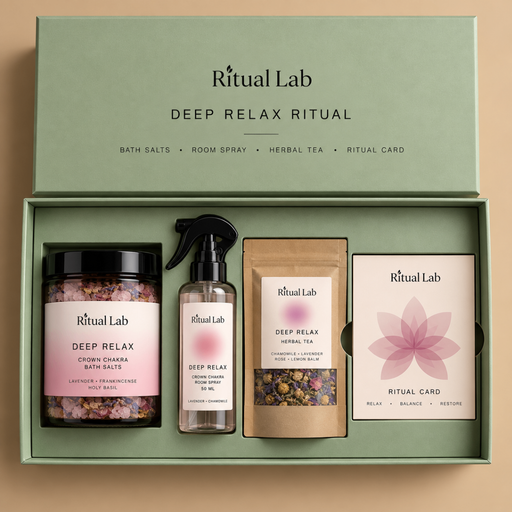 The Reset Ritual — Corporate Gift Set, 4 items | min 25 units