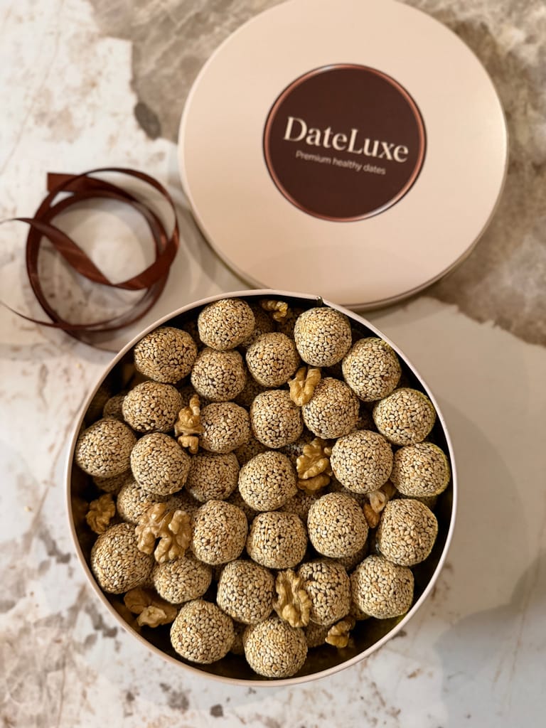 Sesame And Walnuts Dateballs - Image 2