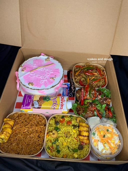  Brown Food Box
