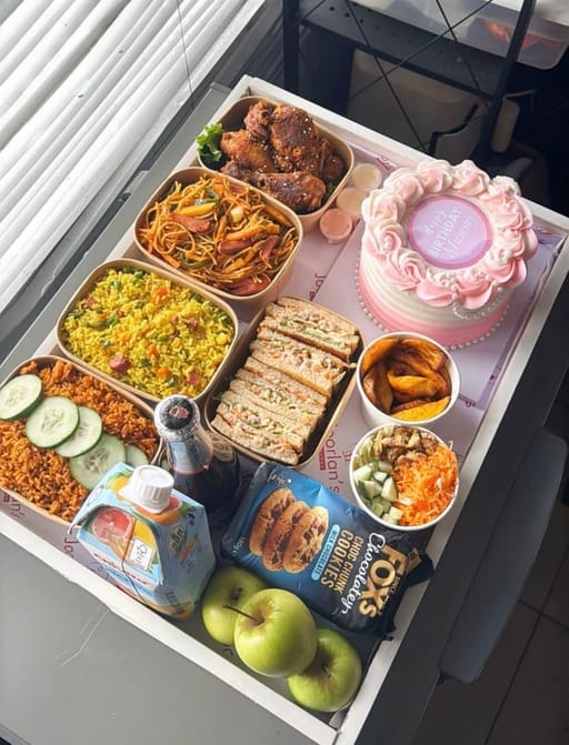 Birthday Food Tray