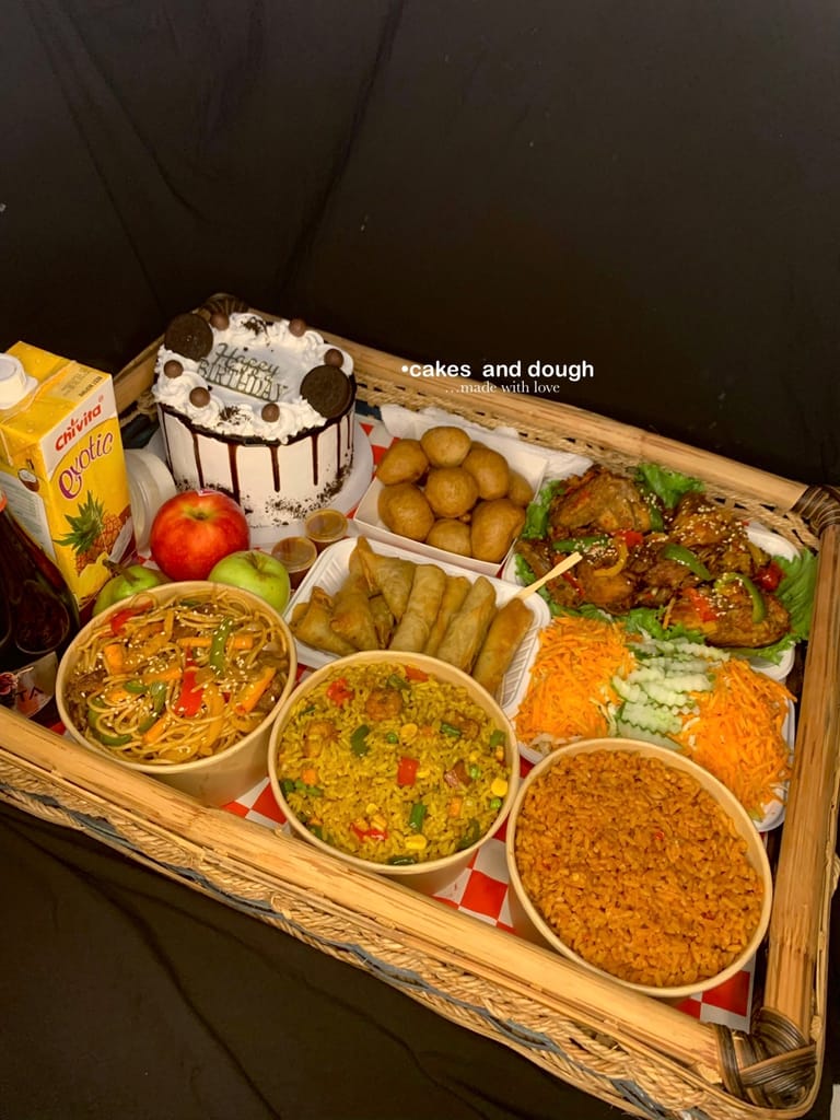 Birthday Food Tray - Image 1