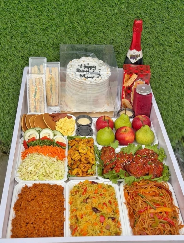 Birthday/Anniversary Food Tray - Image 1