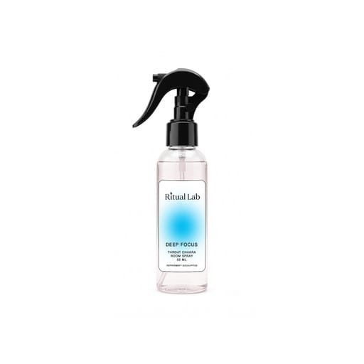 Deep focus | Peppermint & Eucalyptus — Throat Chakra Room Spray 