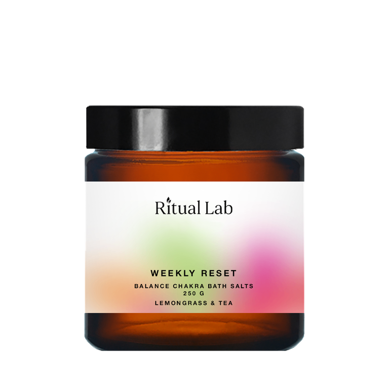 Weekly reset | Lemongrass & Tea Tree—Balance Chakra Bath Salts 