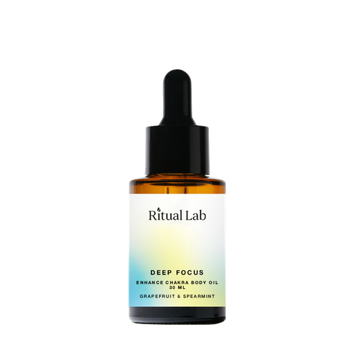  Deep focus | Grapefruit & Spearmint—Enhance Chakra Body Oil 