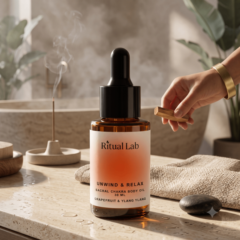Unwind and relax | Grapefruit & Ylang Ylang — Sacral Chakra Body - Image 2