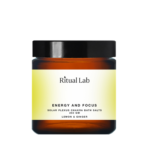 Energy and focus | Lemon & Ginger — Solar Plexus Chakra Bath Salt