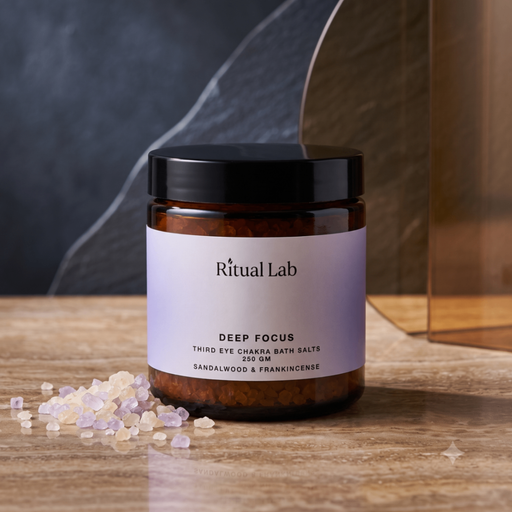 Deep focus | Sandalwood & Frankincense — Third Eye Chakra Bath Sa