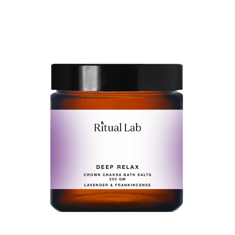 Deep relax | Lavender & Frankincense — Crown Chakra Bath Salts - Image 2