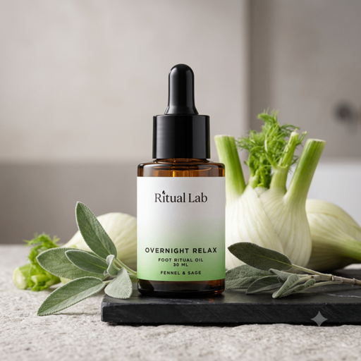 Overnight relax | Fennel & Sage — Foot Chakra Foot Ritual Oil 