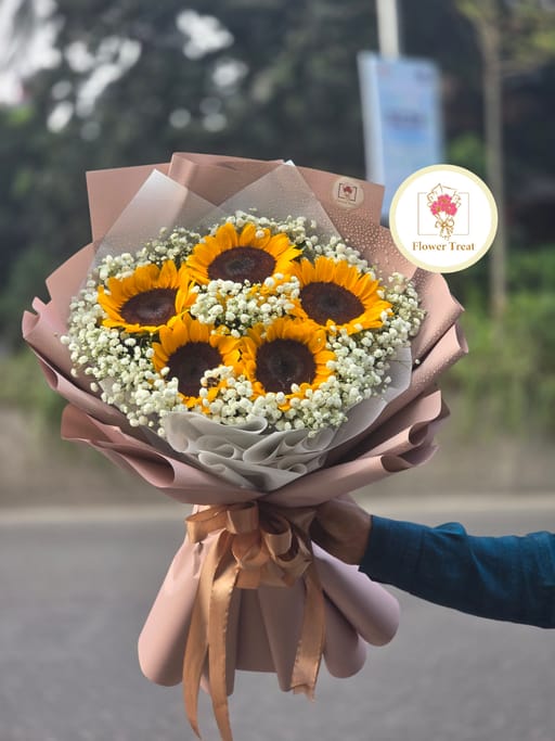 Premium Sunflower Bouquet