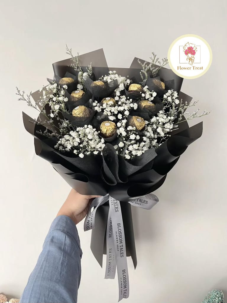 Luxury Ferrero Rocher Chocolate Bouquet 🍫✨ - Image 2