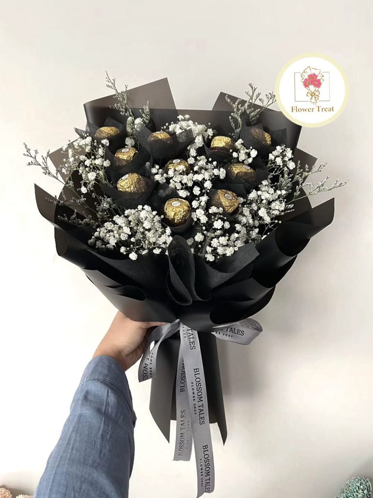 Luxury Ferrero Rocher Chocolate Bouquet 🍫✨ - Image 3
