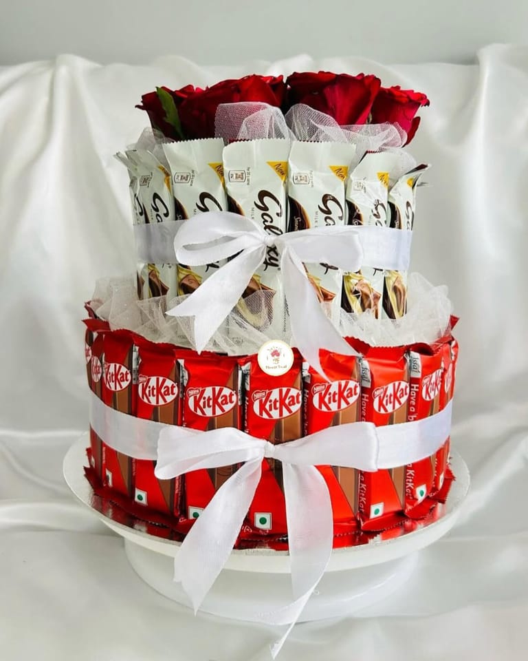 Premium KitKat Mixed Chocolate Bouquet 🍫❤️ - Image 1