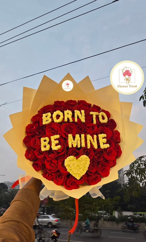 Born to Be Mine Bouquet ❤️🌹