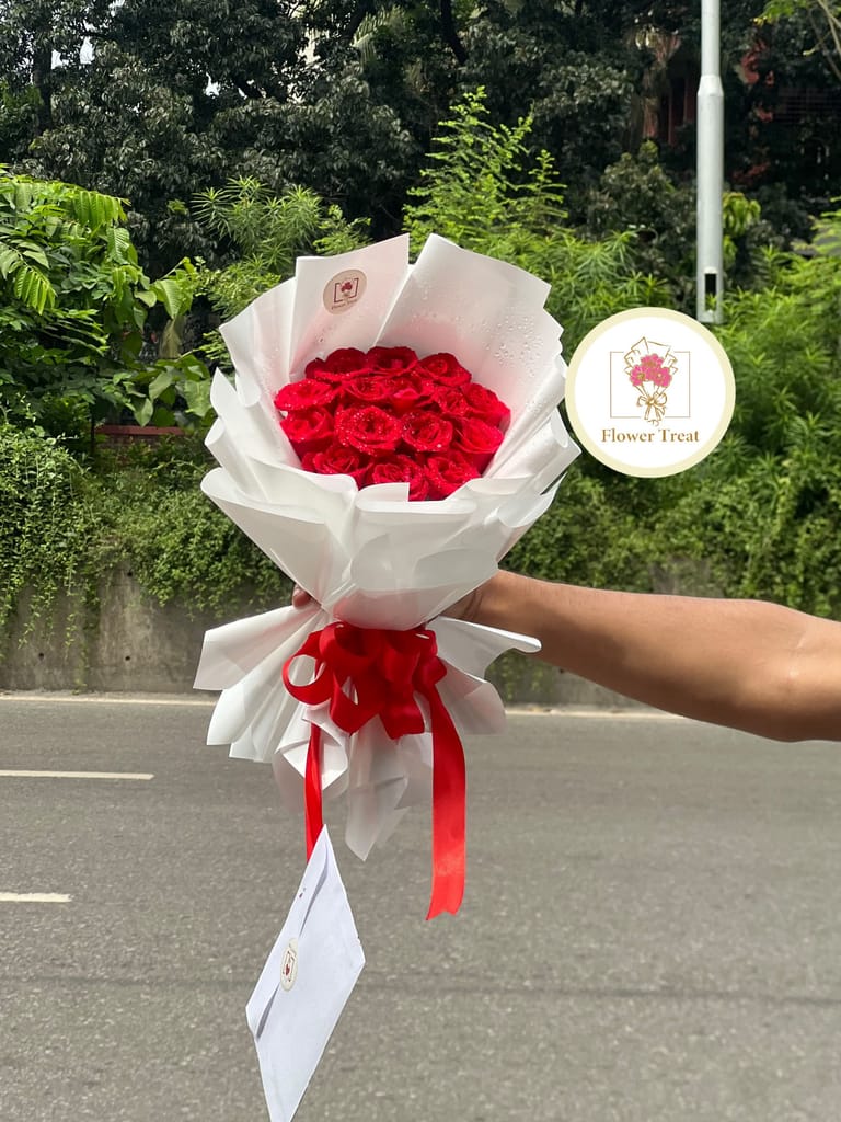 Cute Red Rose Bouquet 🌹❤️ - Image 2