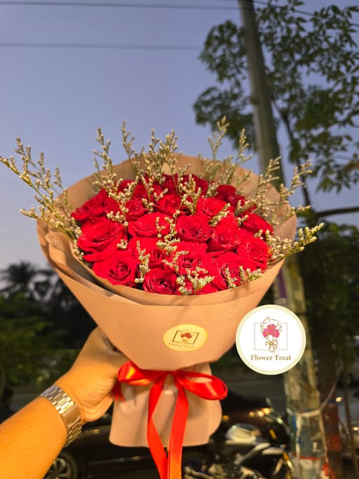 ❤️ Premium Red Rose Bouquet 🌹