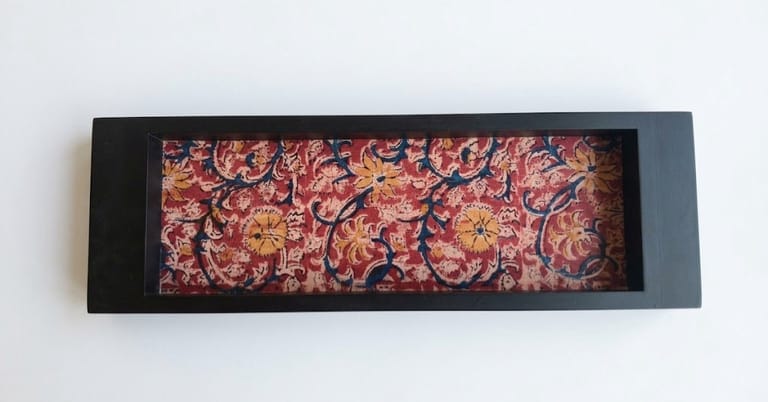 Red Rectangle Small Tray - Image 1