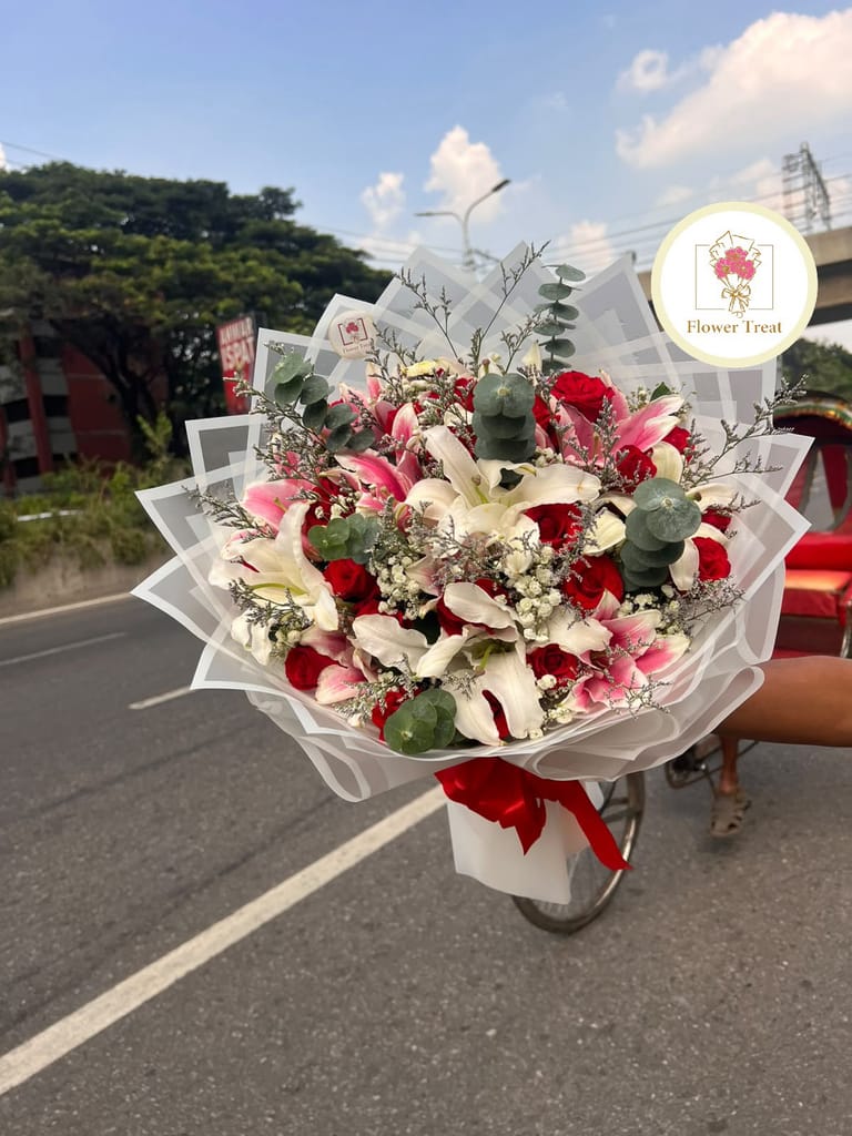 πΈ Premium Lily Bouquet π - Image 3