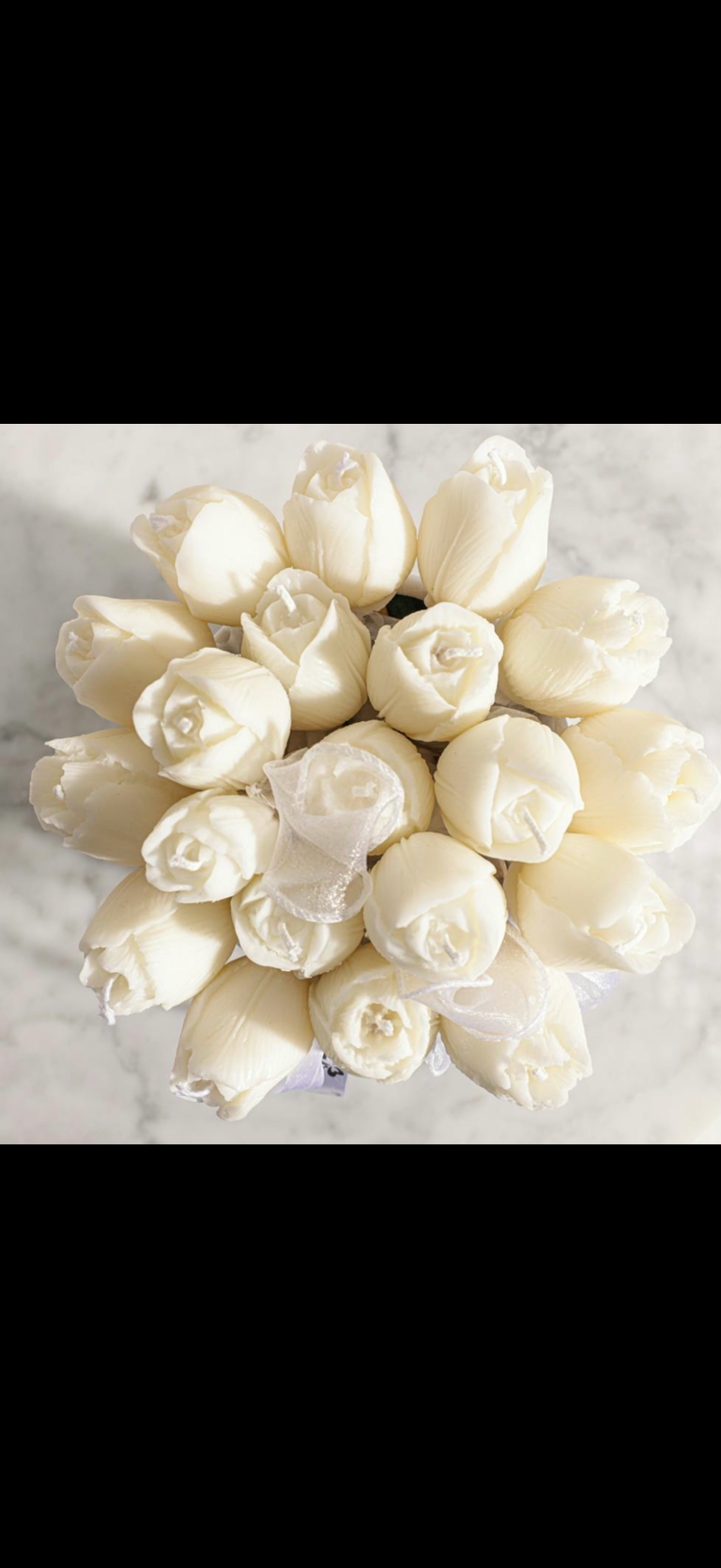 Tulip Bouquet Scented Candle By Lelido - Image 2