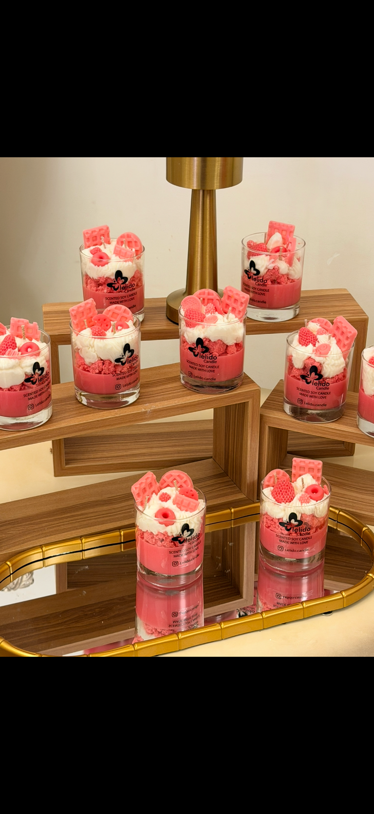 Candy Cheesecake Candle - Image 1