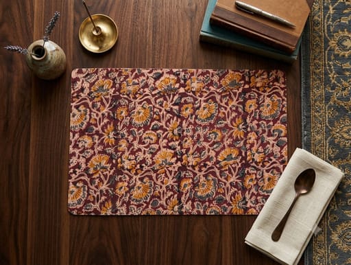 Brown Laminated Place Mats ( Set of 4 )