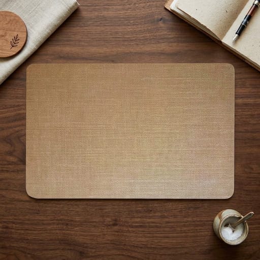 Natural Jute Laminated Place Mats(Set of 4)