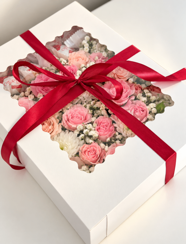 Boîte Fleurs d Amour – Douceur Chocolats - Image 1