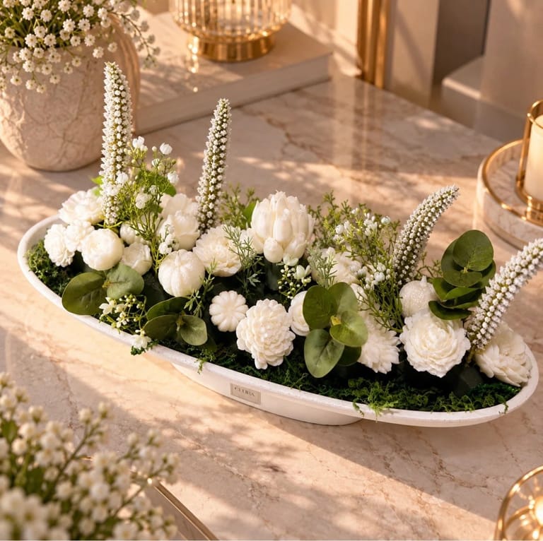 The Serenity Boat - White Garden - Image 1