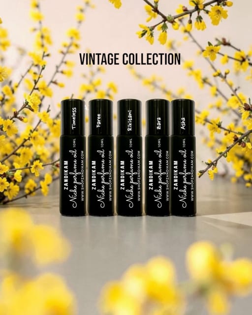 Vintage Niche Perfume Oils Set 
