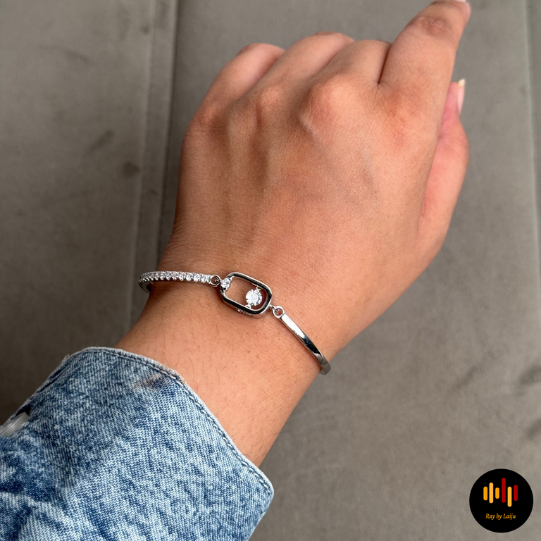 Saudade Silver Bracelet | Stainless Steel - Image 1