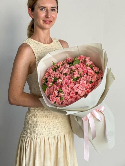 Pink Petals - Flower Bouquet