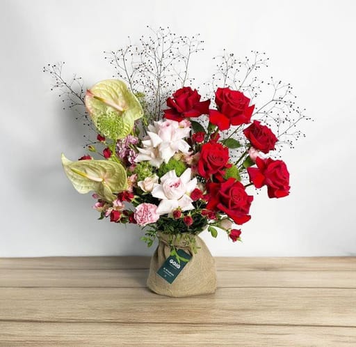 Blush and Bold - Flower Bunch