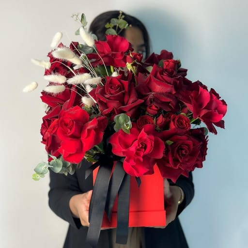 Crimson Red Box