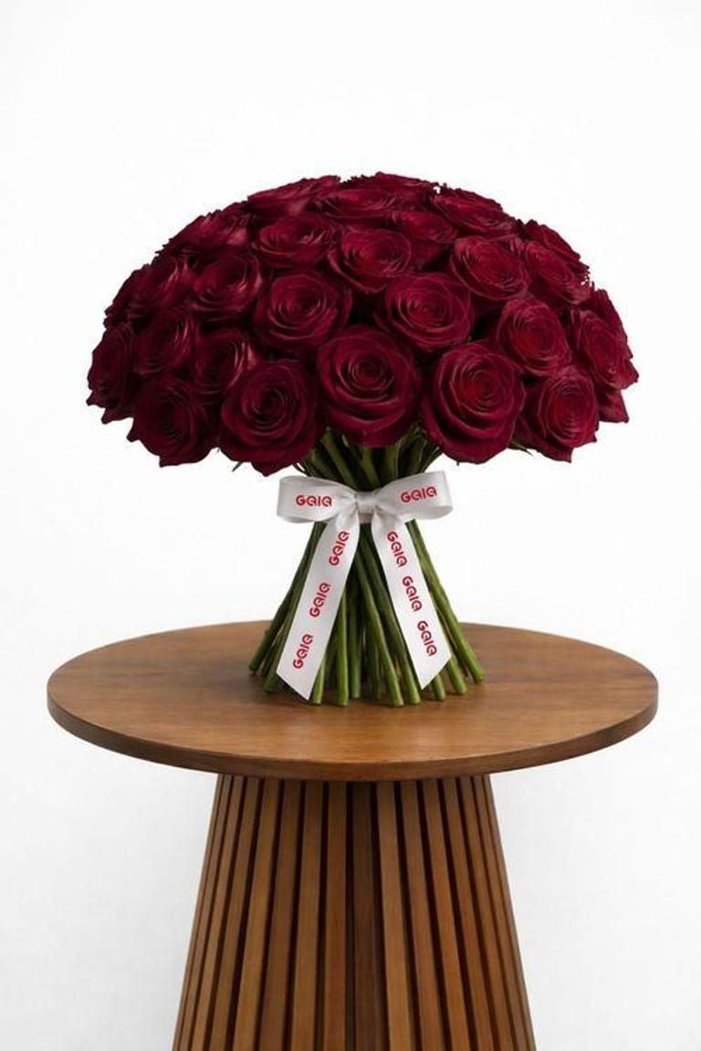 Premium Valentines Day Roses Bouquet - Image 1