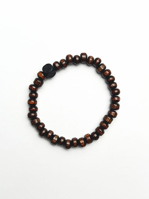 Bohemian bracelet with an odd bead
