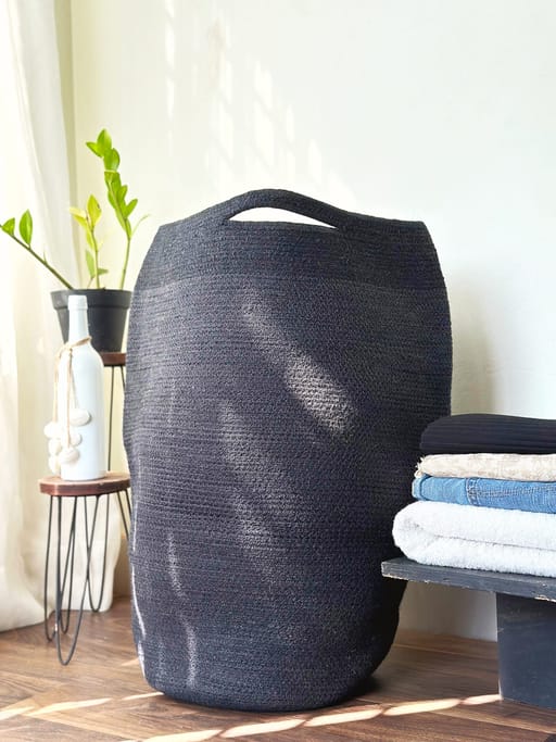 Jute Laundry Basket