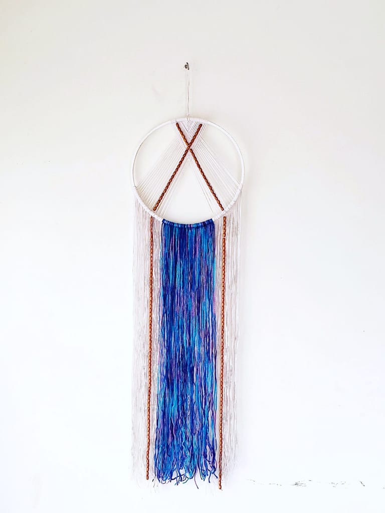 Sapphire Drift Dreamcatcher - Image 1