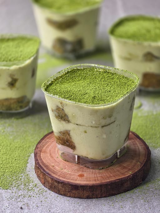 Matcha Misu Cup