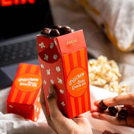 Popcorn Dark Chocolate