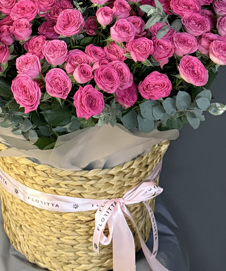 Rose Garden Grandeur Basket - Image 2