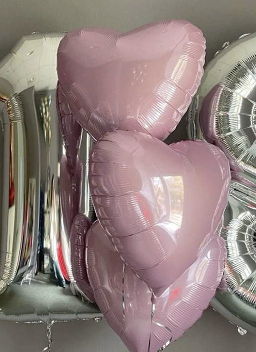 Pink Hearts and Numbers