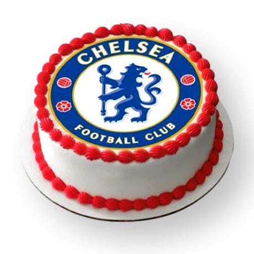Chelsea Football Theme Cake