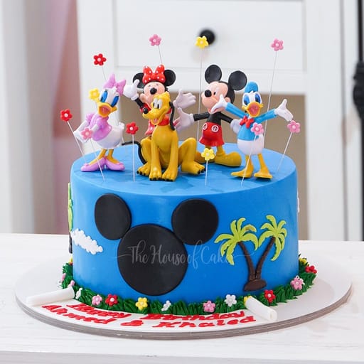 Mickey Mouse & friends cake