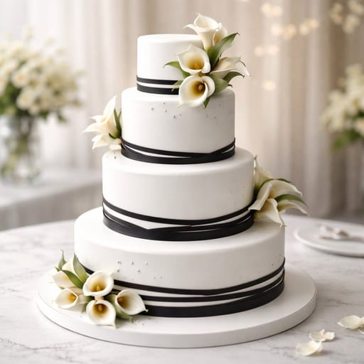 Wedding Cake Calla Lily