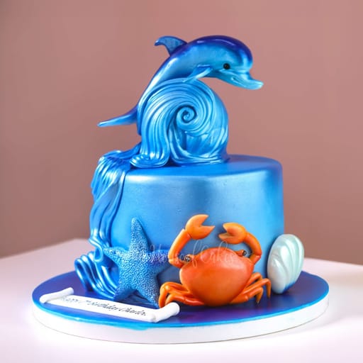 Dolphin Cake