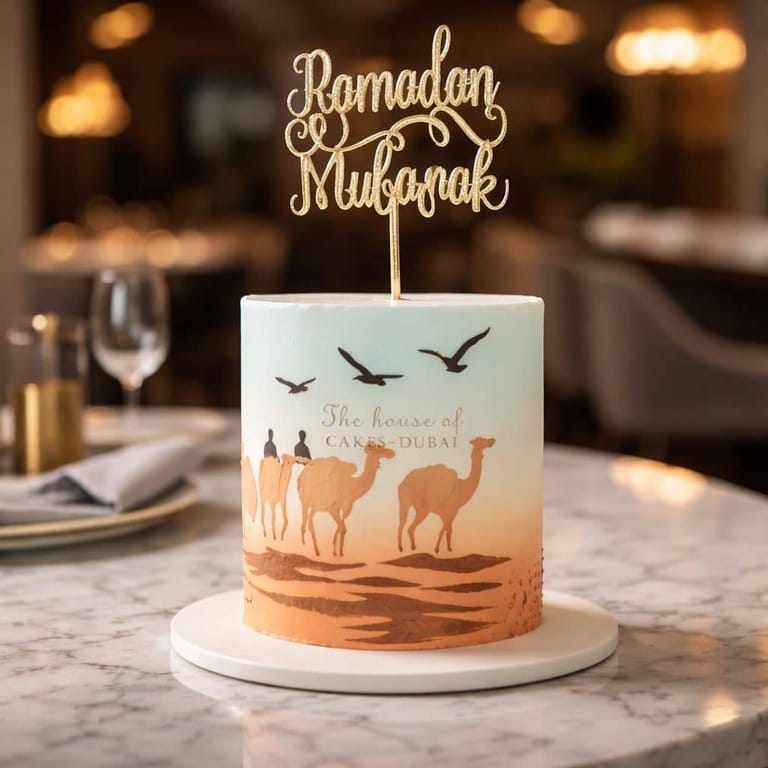 Ramadan Mubarak Cake - Image 1