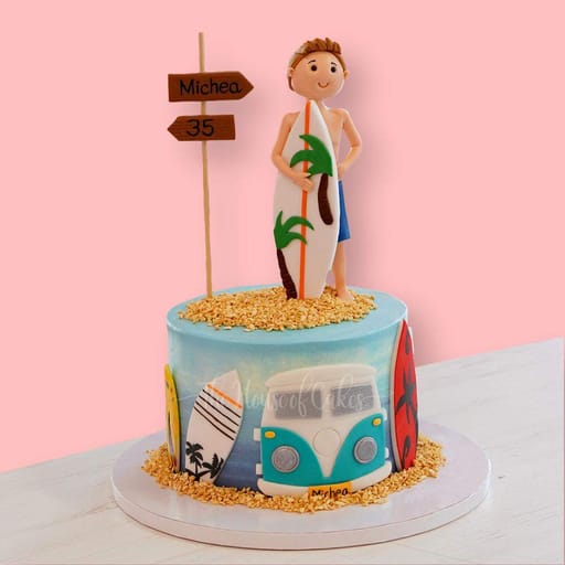 Surfing Cake